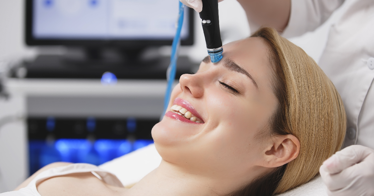 Women receiving Hydracial treatment in St. Overland Park, KS